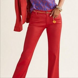 New Cabi “Valentine Trousers” In Cranberry Size 10